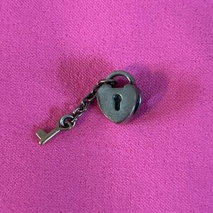 Pandora Retired Key to My Heart Charm